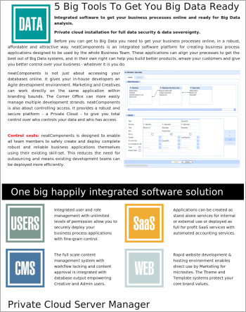 neatComponents™ - Business Process development software for the Enterprise